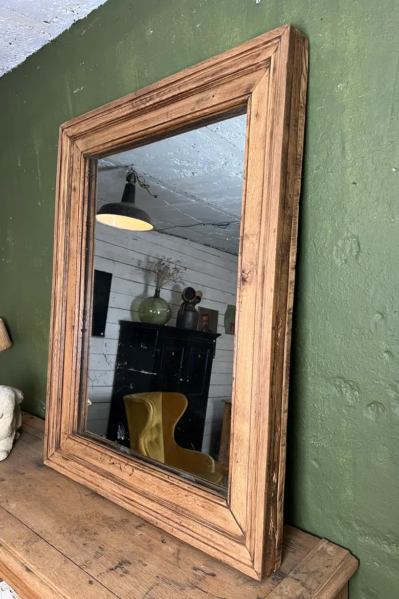 Miroir en chêne 19ème