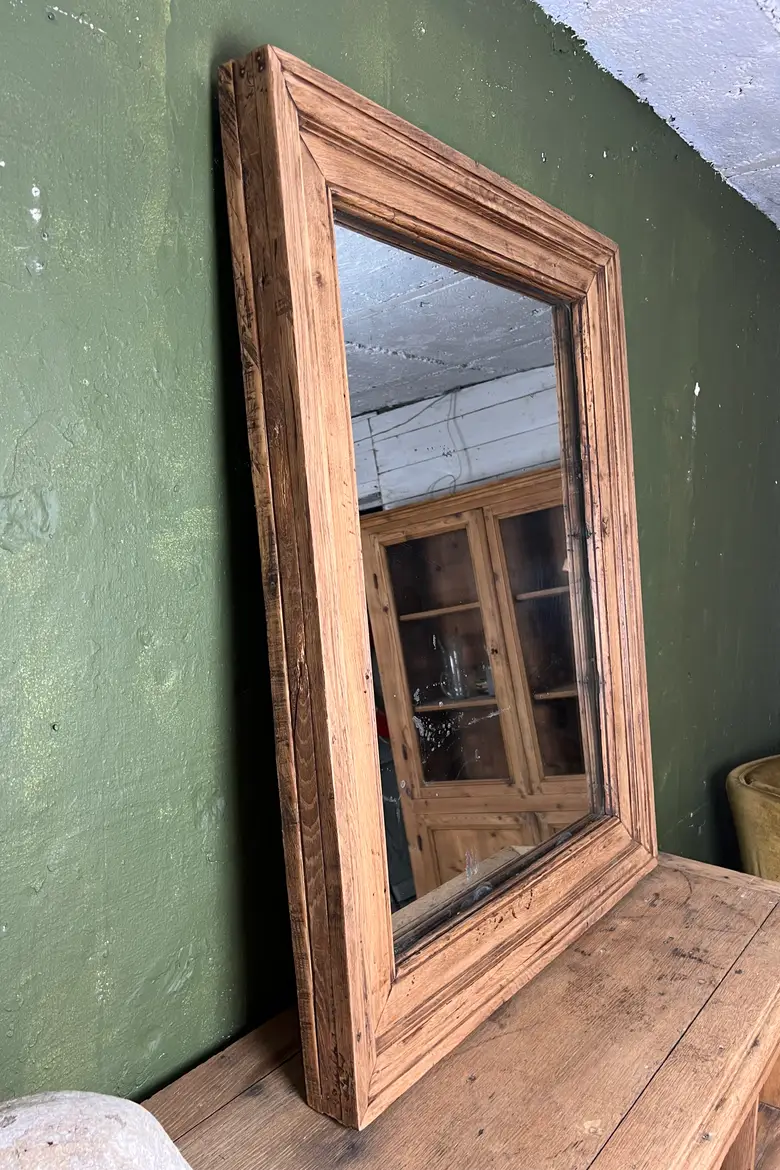 Miroir en chêne 19ème