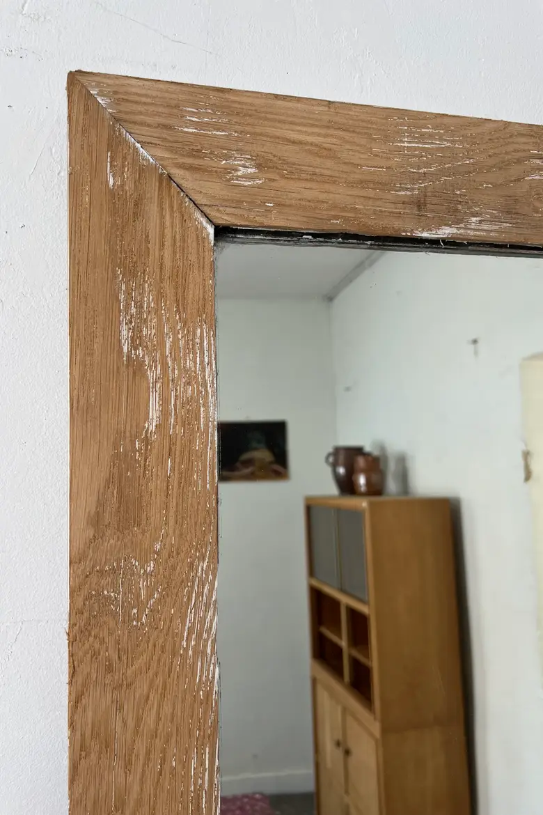 Miroir en chêne