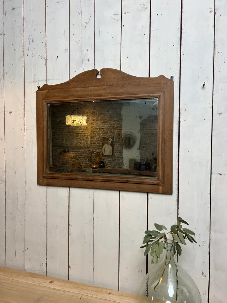 Miroir en chêne