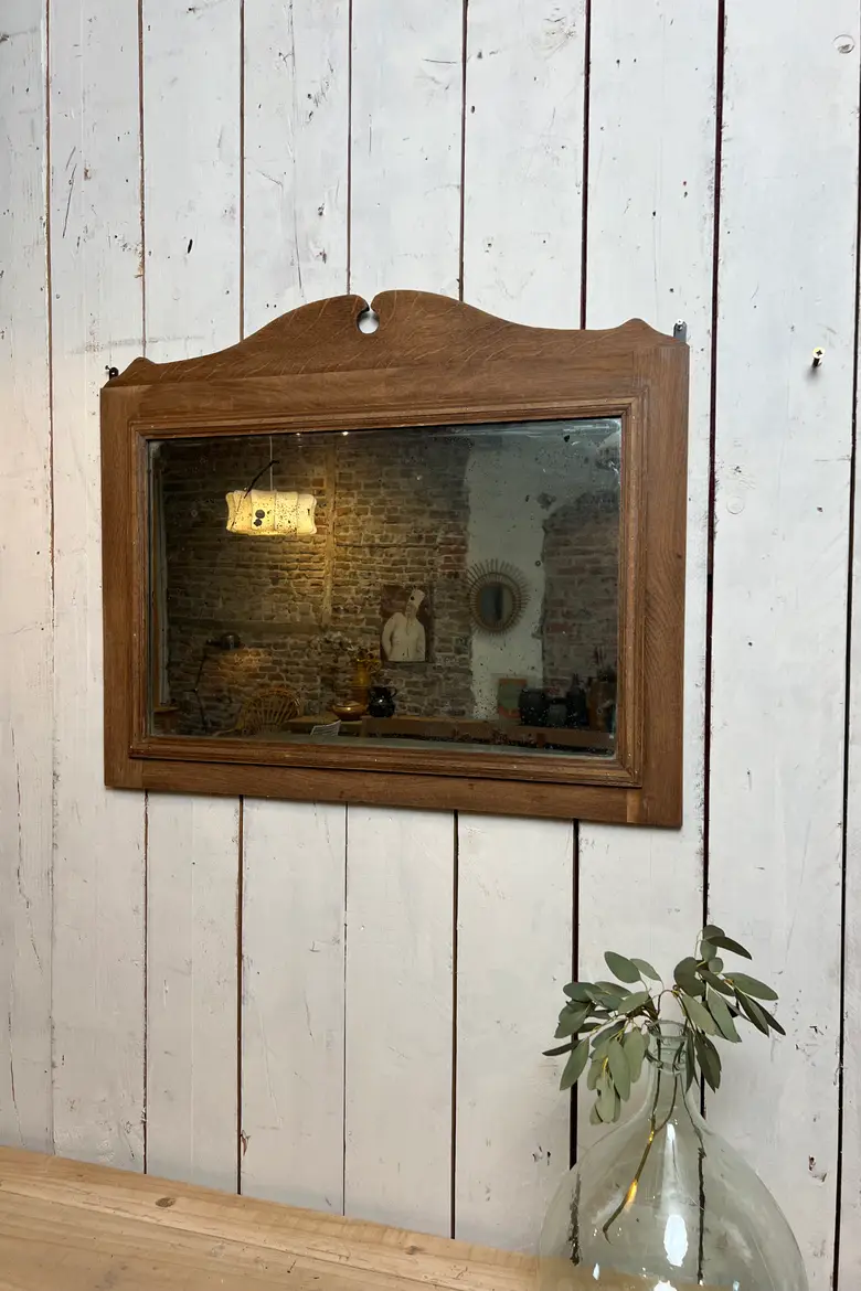Miroir en chêne