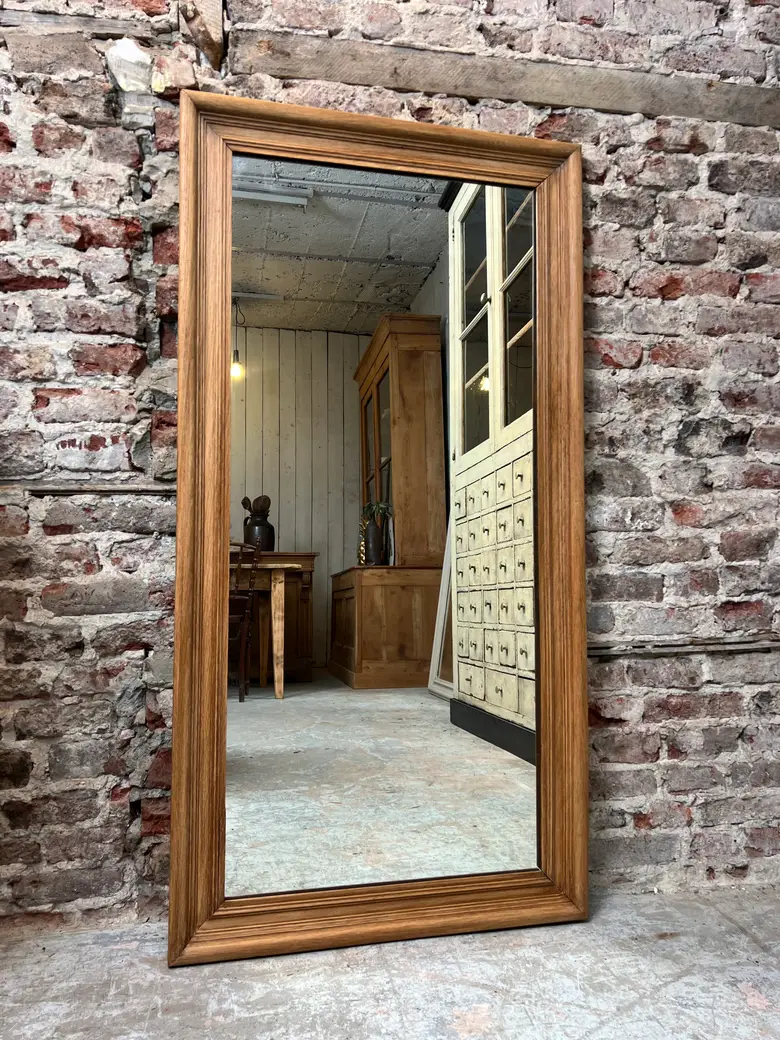 Miroir en chêne