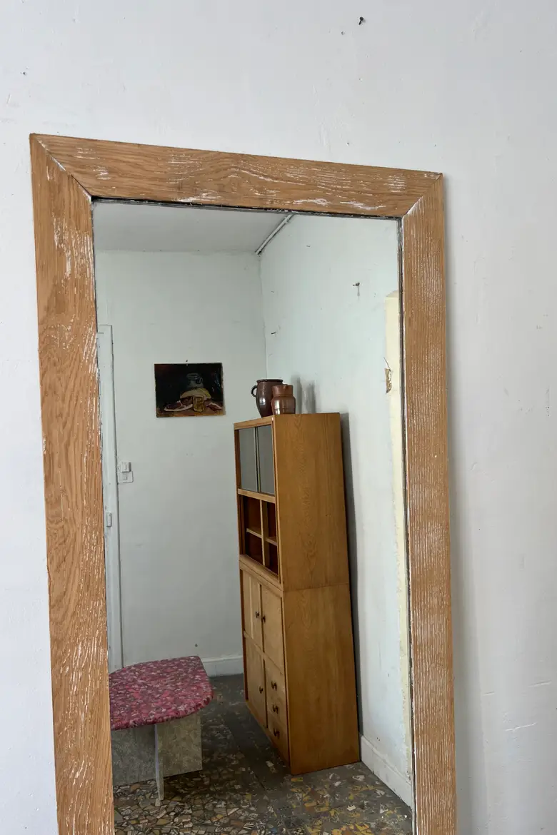 Miroir en chêne