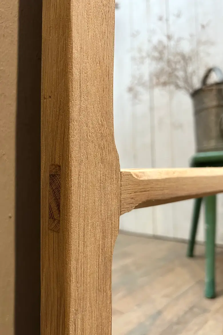 Miroir en chêne début 20e