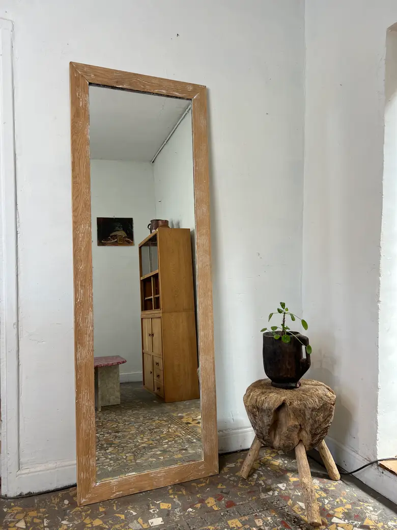 Miroir en chêne
