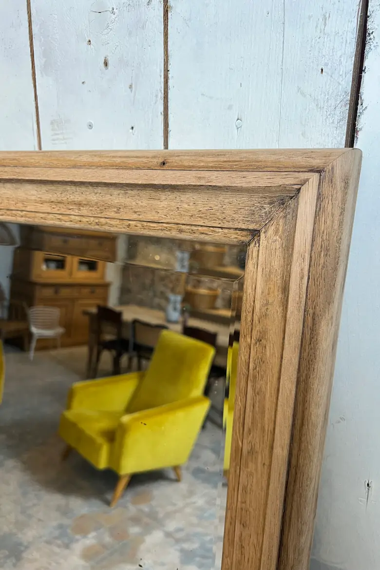 Miroir en chêne