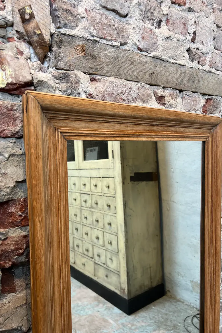 Miroir en chêne