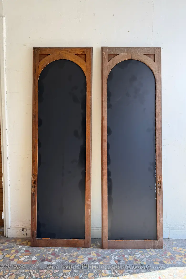 Miroir en chêne – XXe siècle