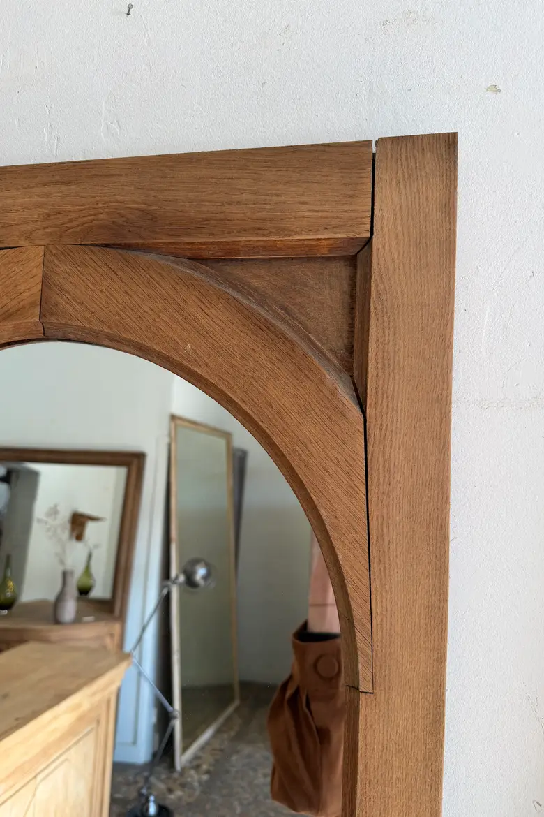 Miroir en chêne – XXe siècle