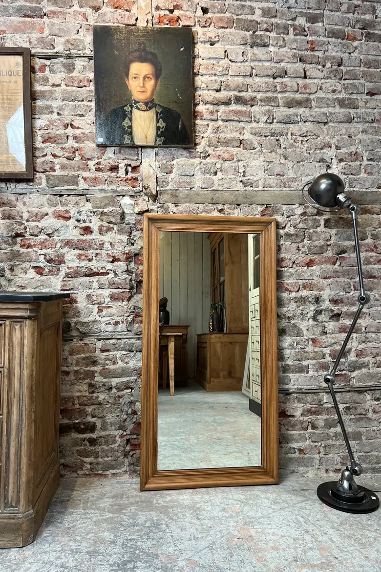 Miroir en chêne