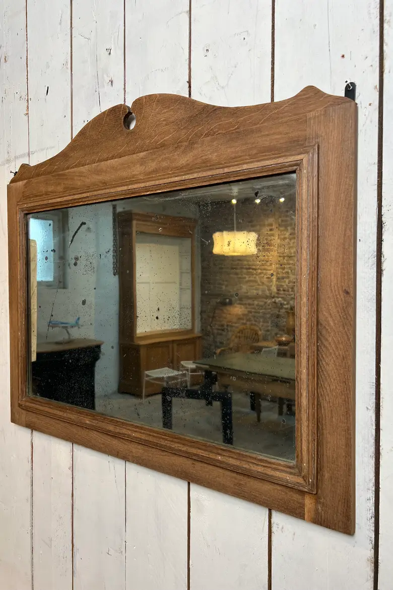 Miroir en chêne
