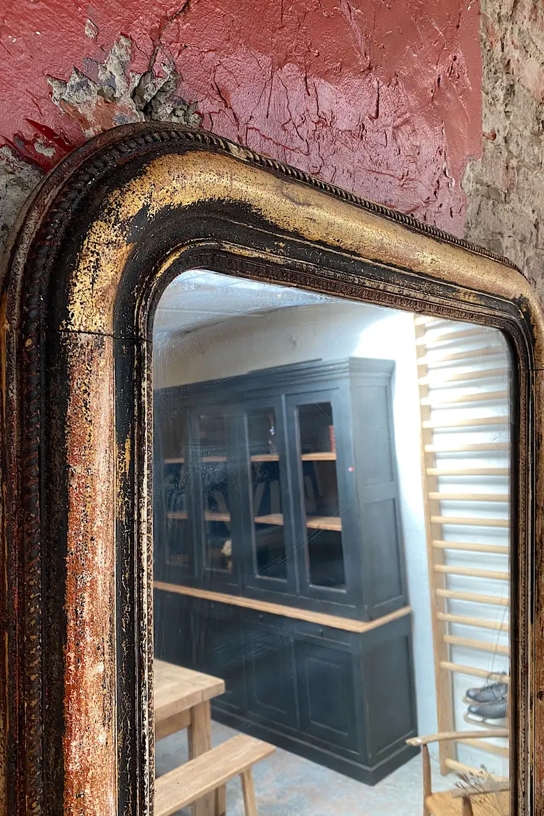 Miroir Louis Philippe au mercure Début XXème