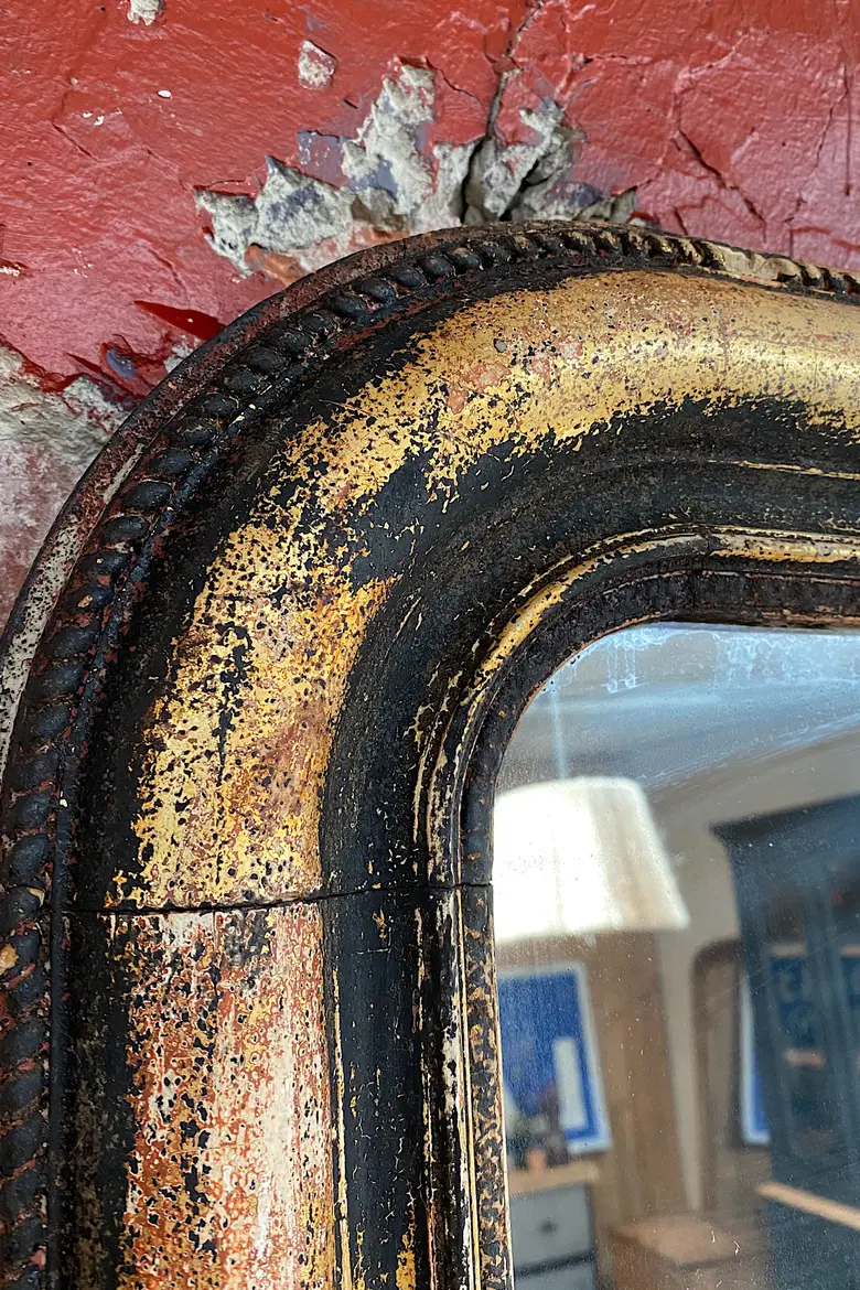 Miroir Louis Philippe au mercure Début XXème