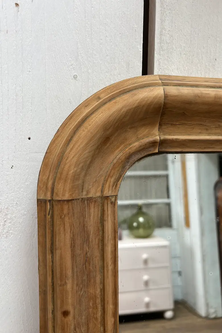 Miroir Louis Philippe en noyer