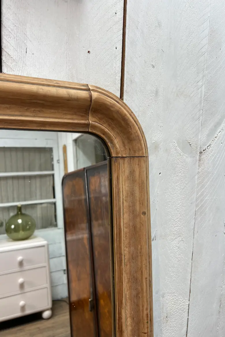 Miroir Louis Philippe en noyer
