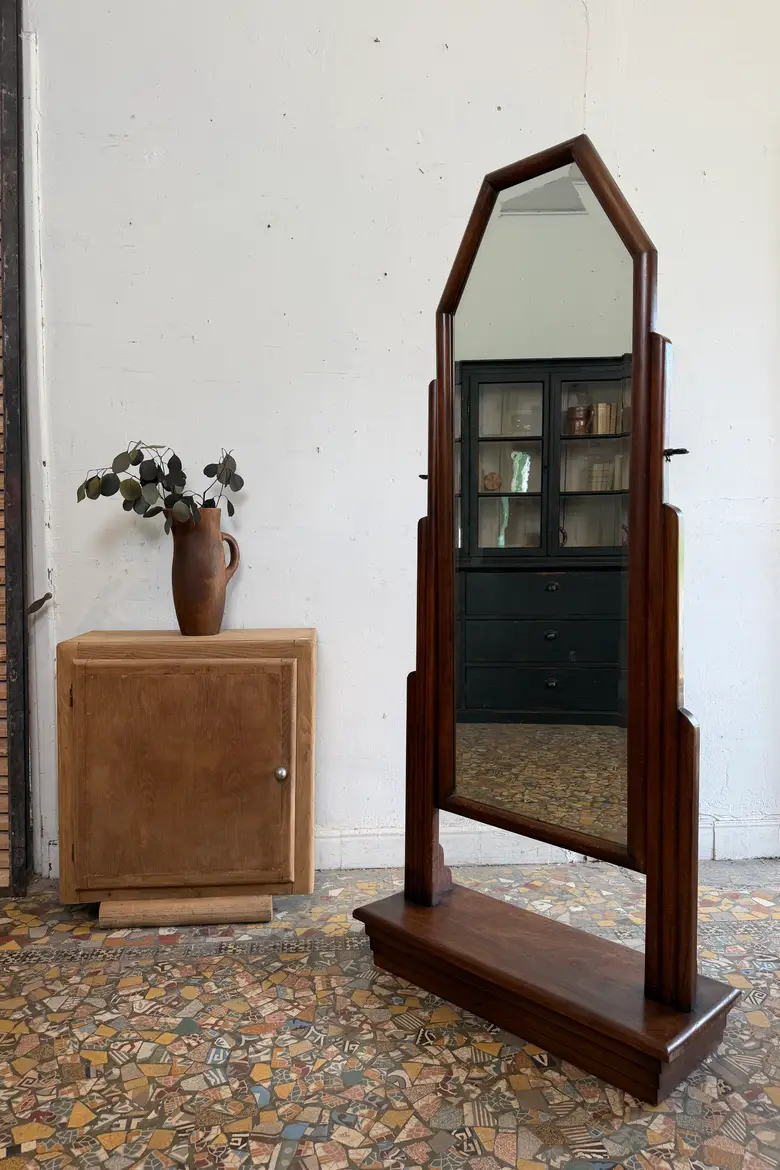 Miroir psyché Art déco