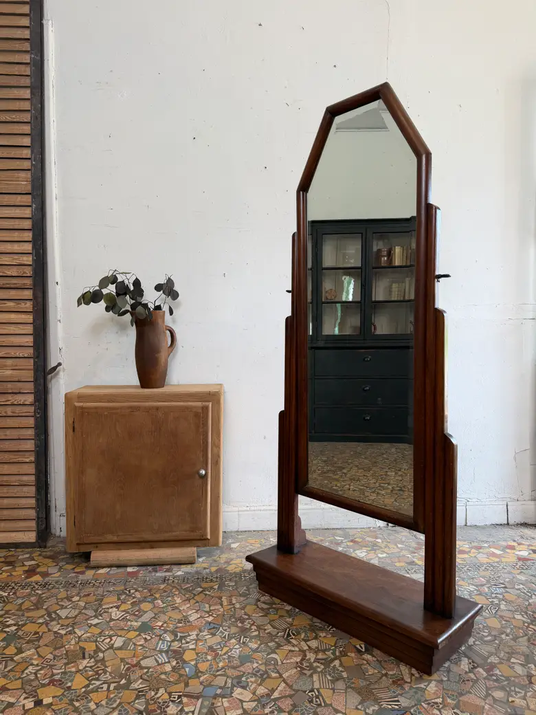 Miroir psyché Art déco