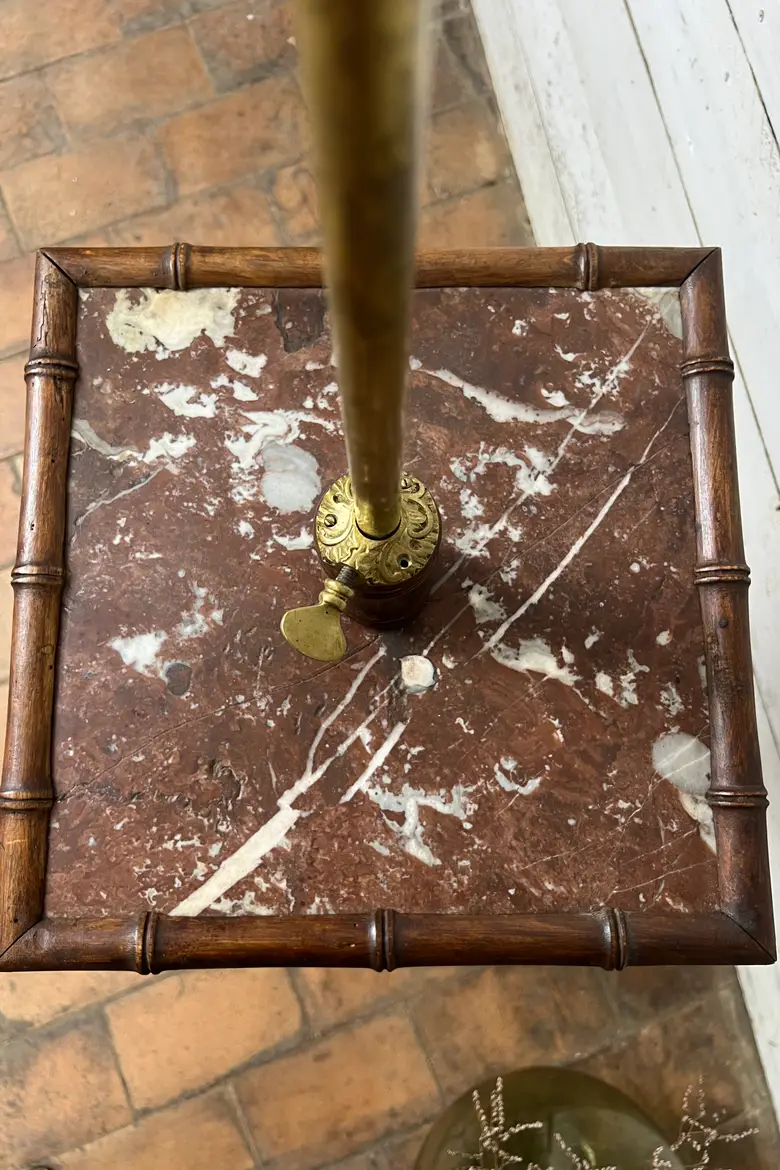 Miroir psyché bambou