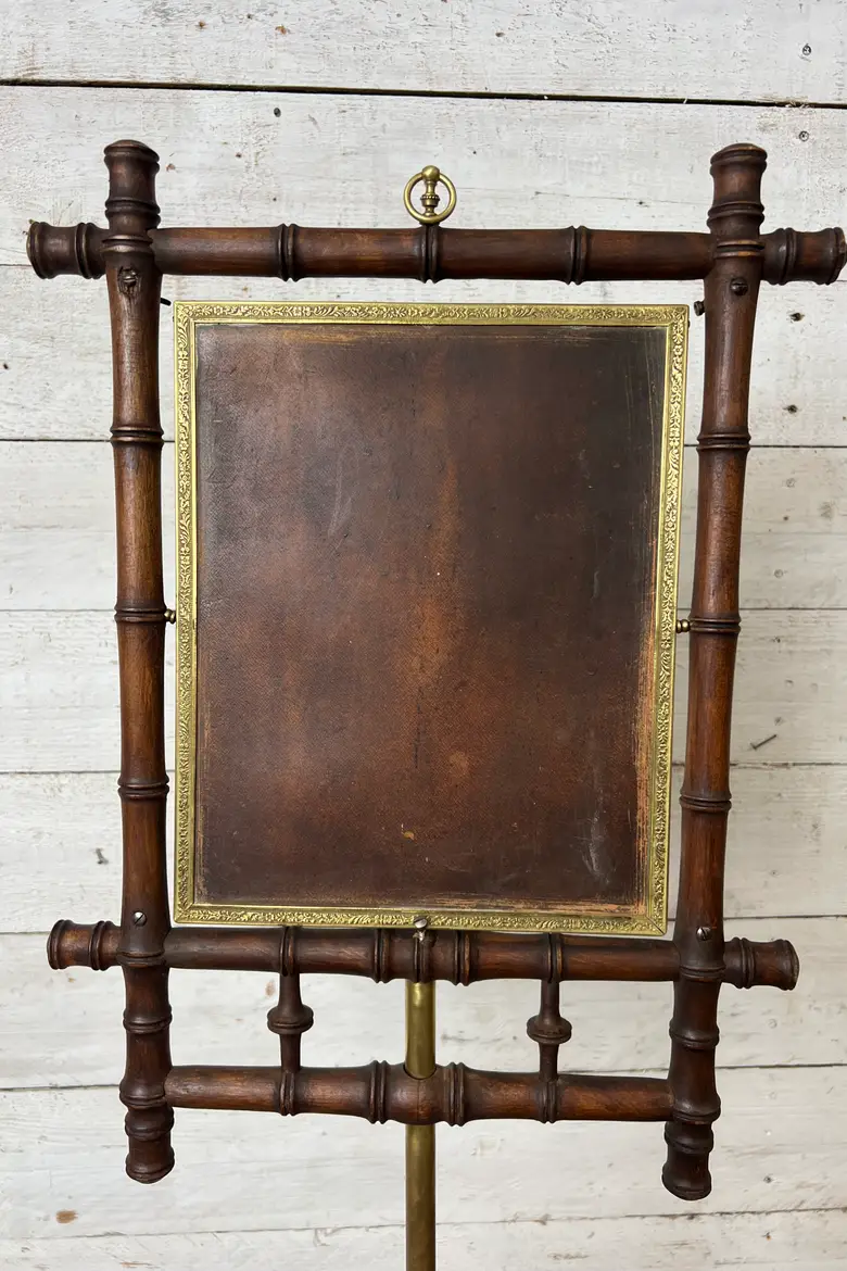 Miroir psyché bambou