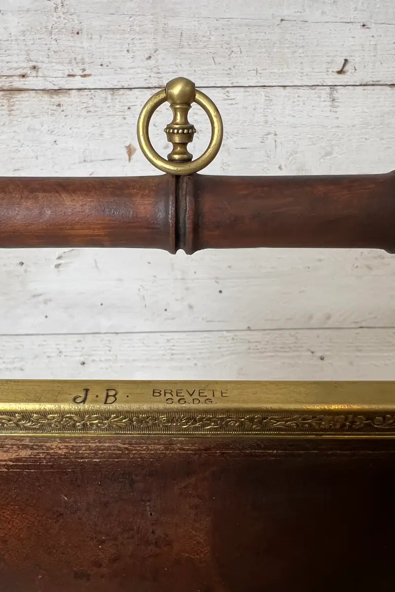 Miroir psyché bambou