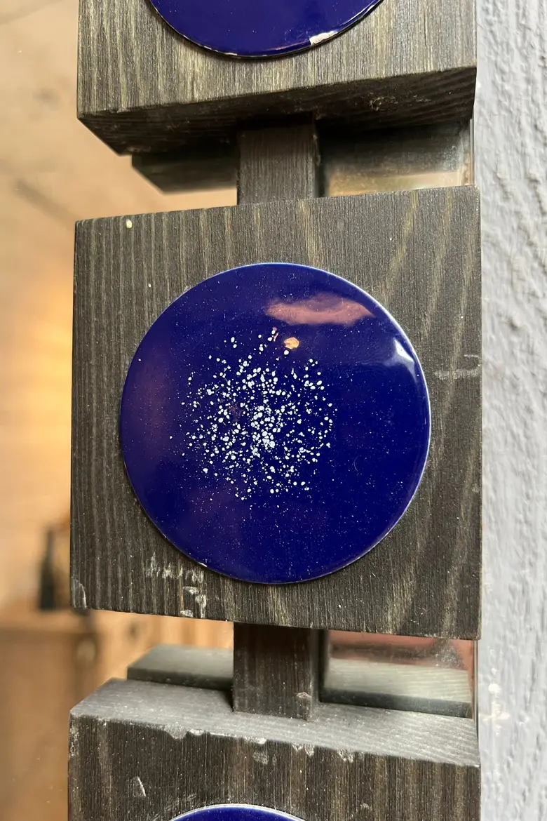 Miroir vintage suédois Années 60