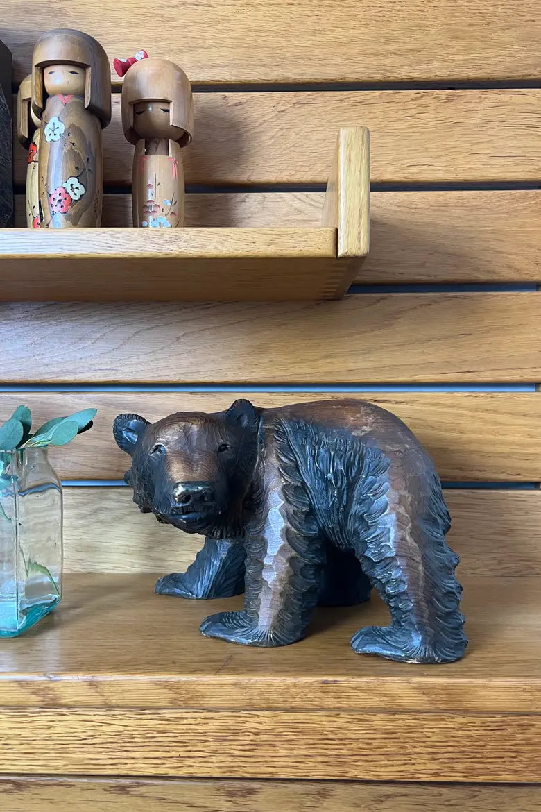 Ours en bois japonais