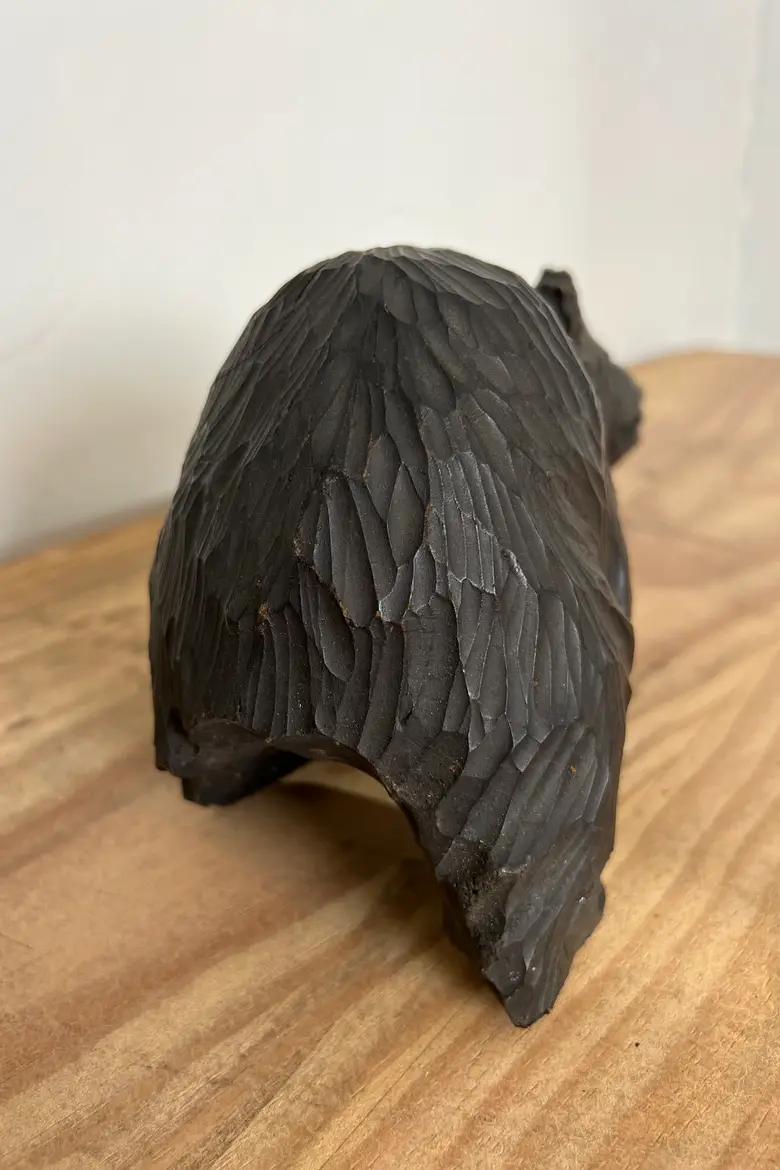 Ours en bois sculpté du Japon