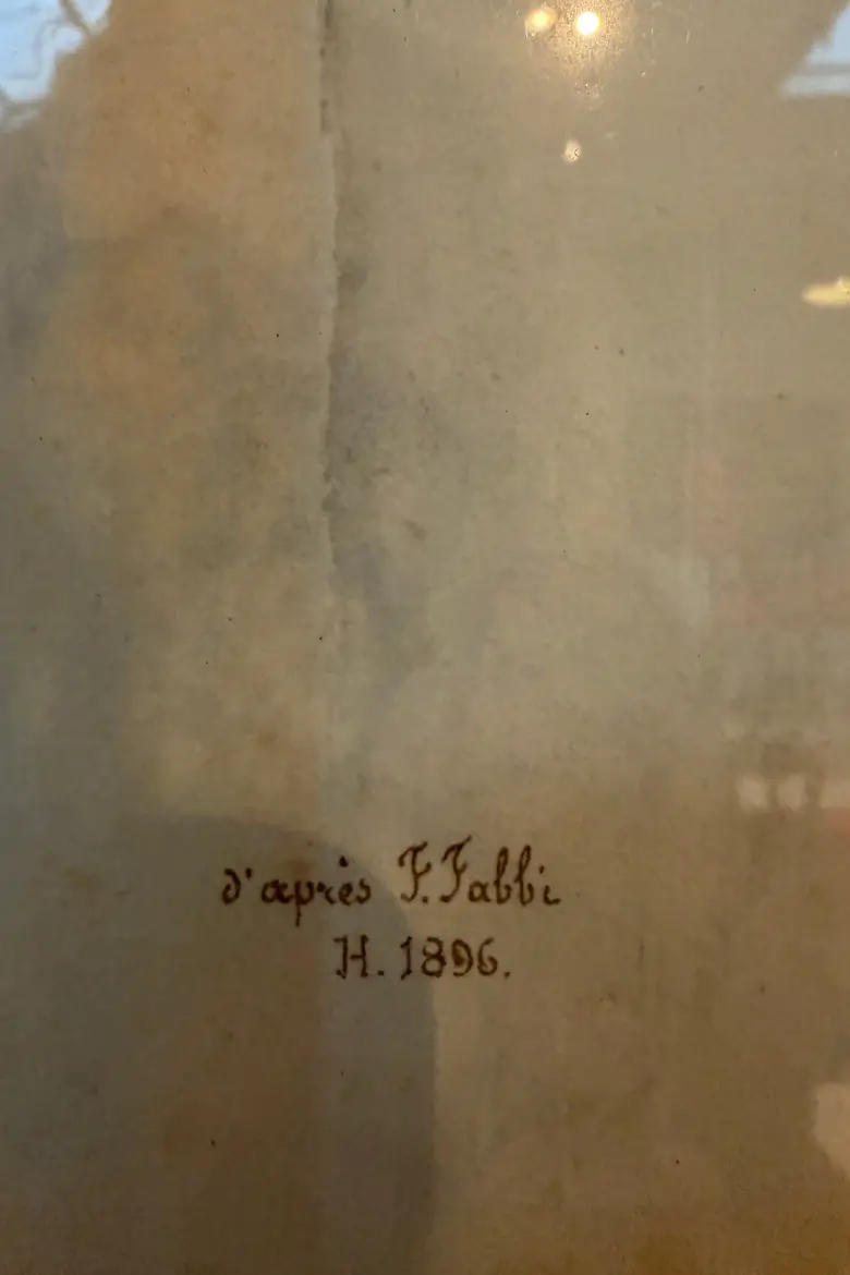 Paire d’aquarelles orientalistes – 1896