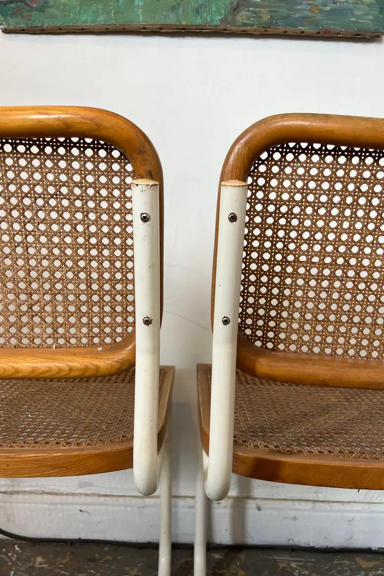 Paire de chaises Breuer Cesca B32
