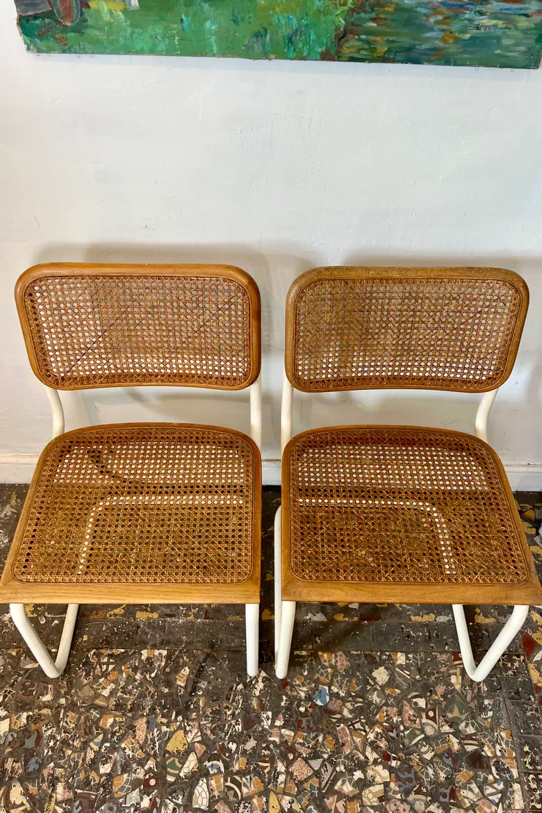 Paire de chaises Breuer Cesca B32