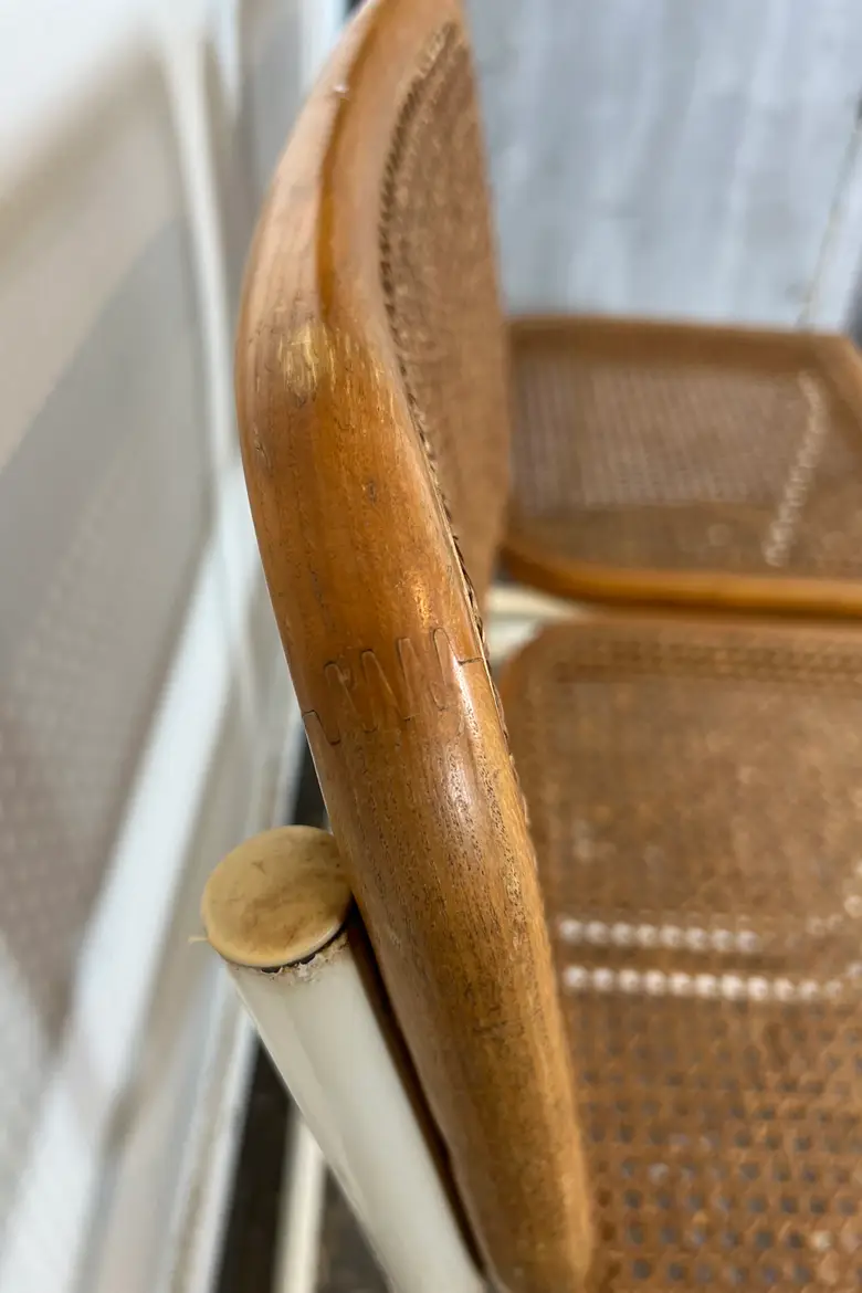 Paire de chaises Breuer Cesca B32