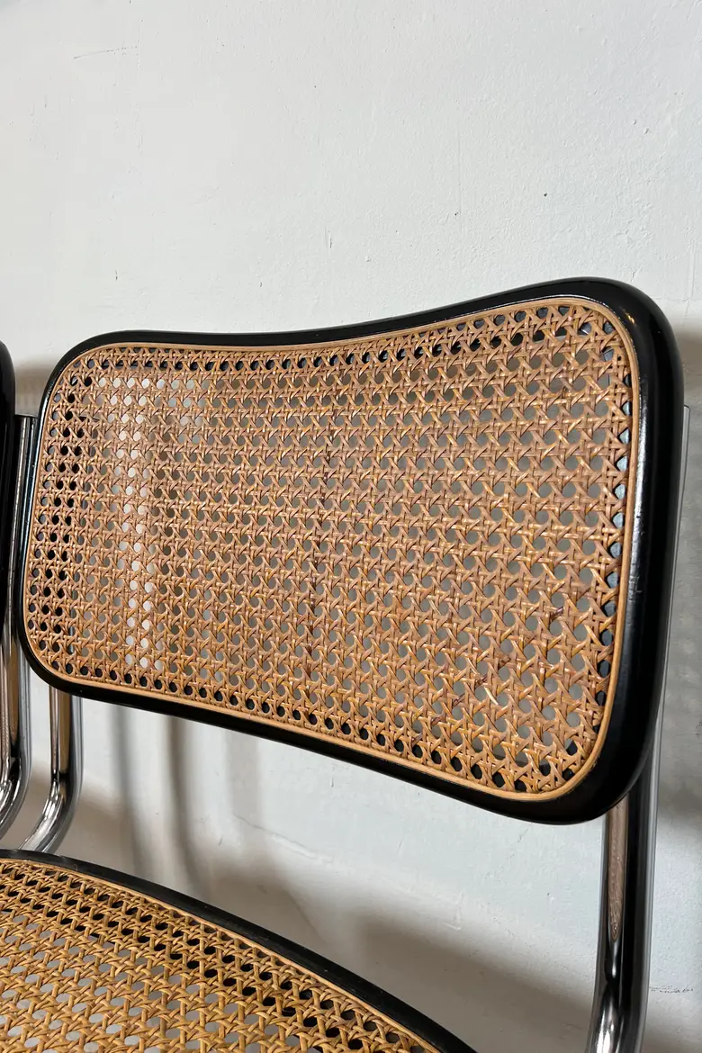 Paire de chaises Breuer Cesca B32