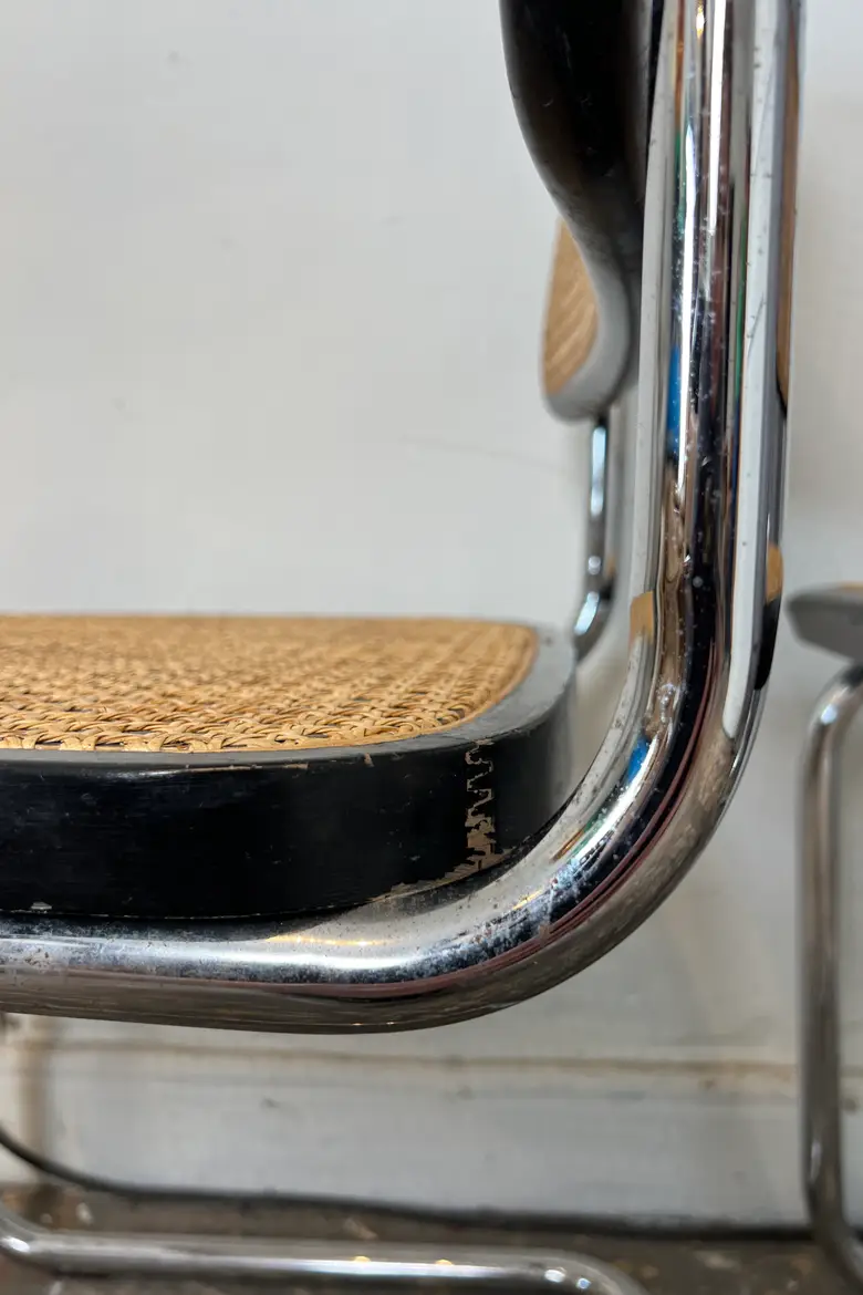 Paire de chaises Breuer Cesca B32