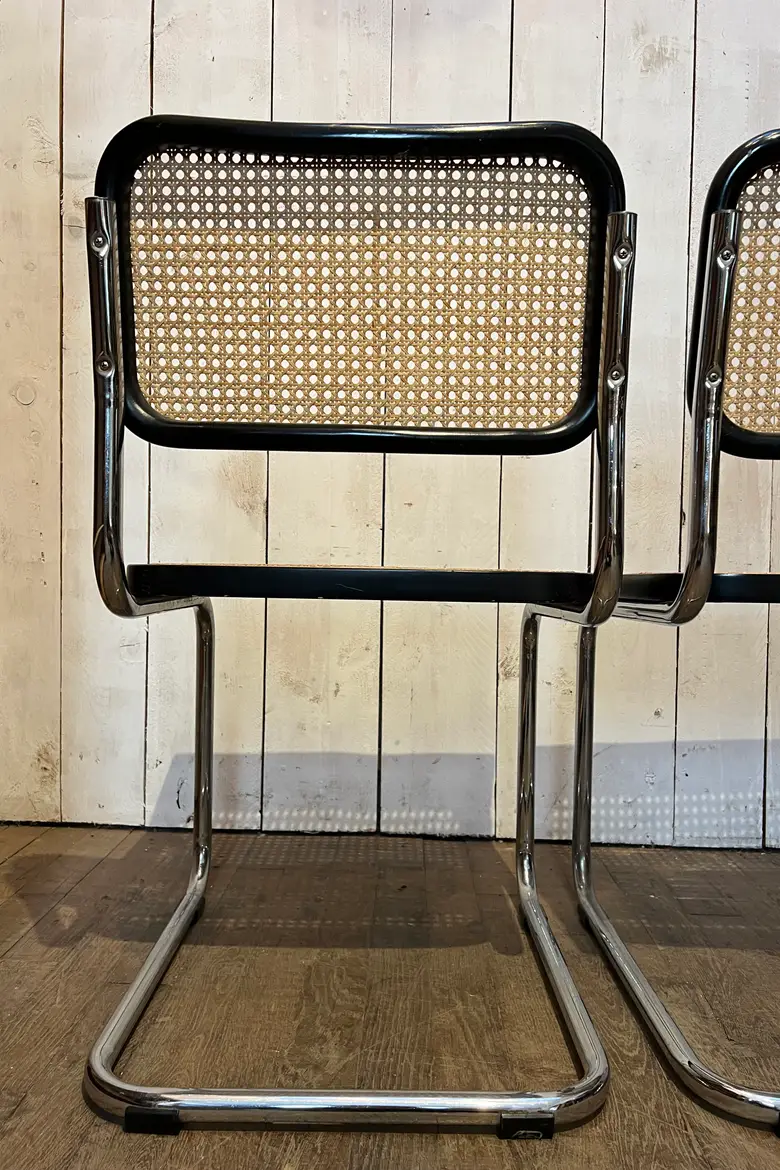 Paire de chaises Breuer Cesca B32 Années 60