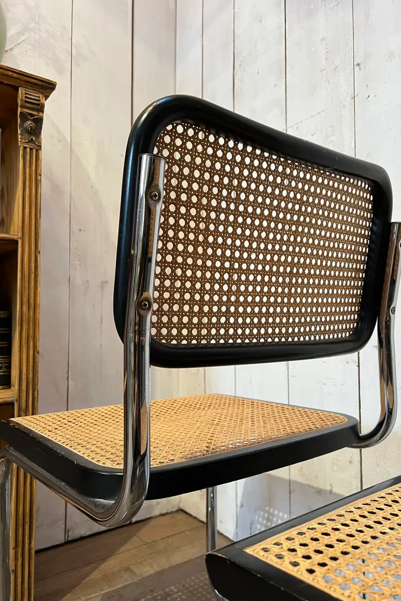 Paire de chaises Breuer Cesca B32 Années 60