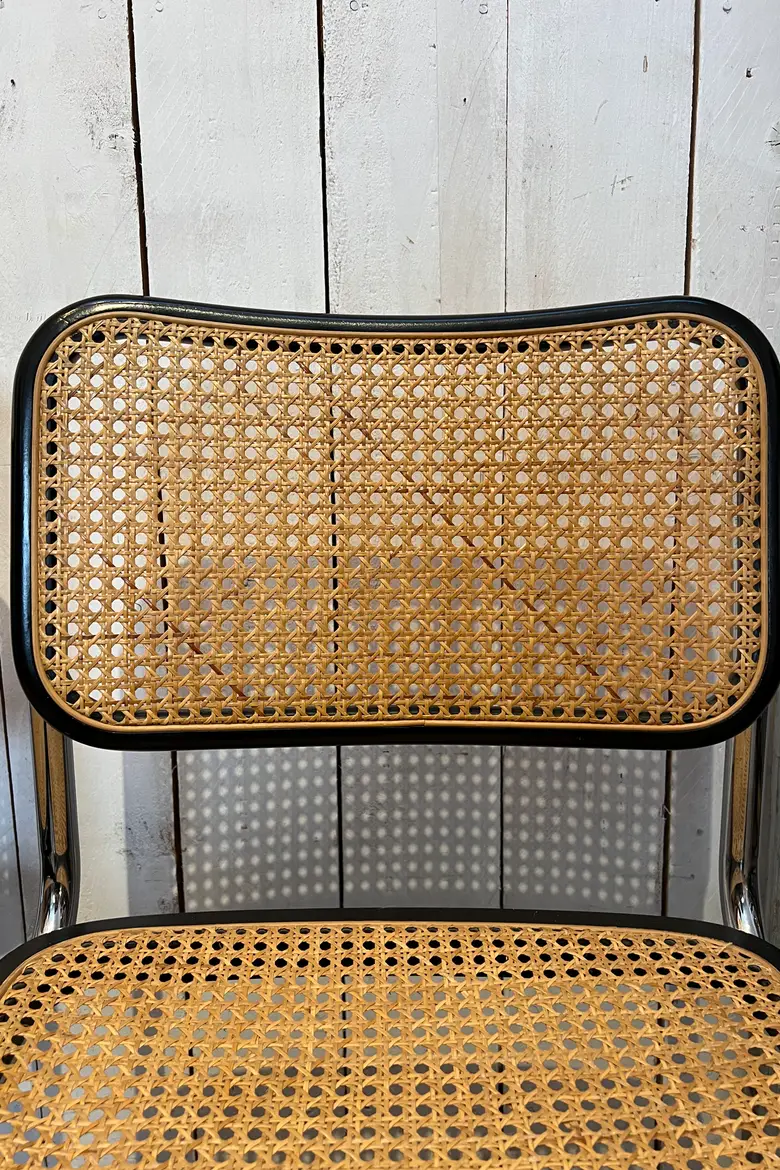 Paire de chaises Breuer Cesca B32 Années 60