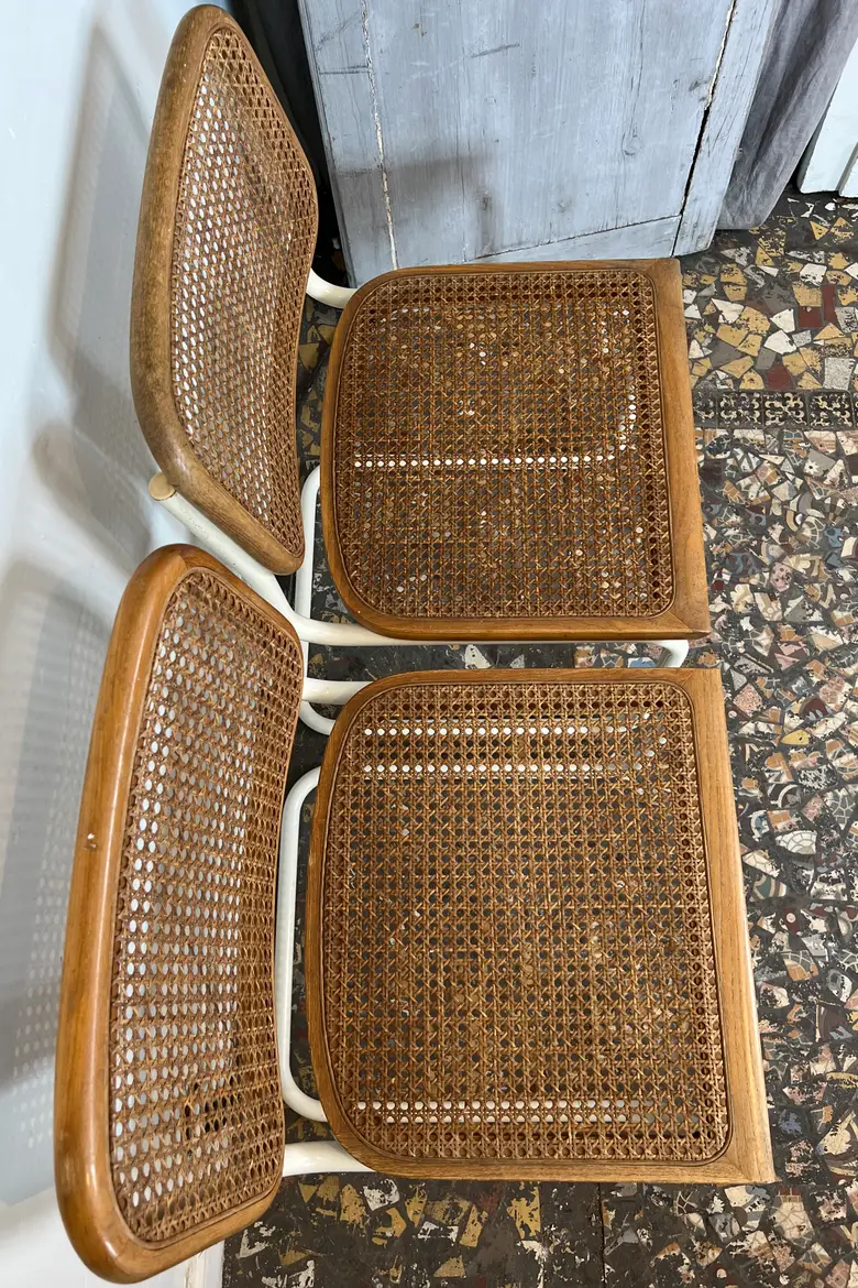 Paire de chaises Breuer Cesca B32