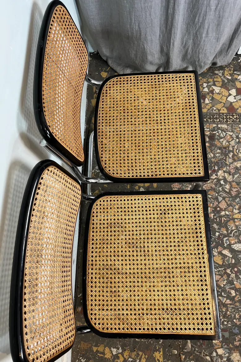 Paire de chaises Breuer Cesca B32