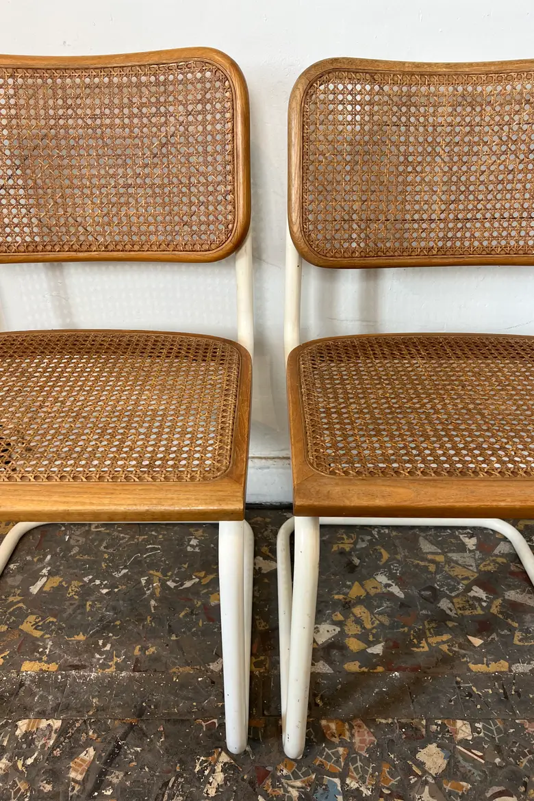 Paire de chaises Breuer Cesca B32