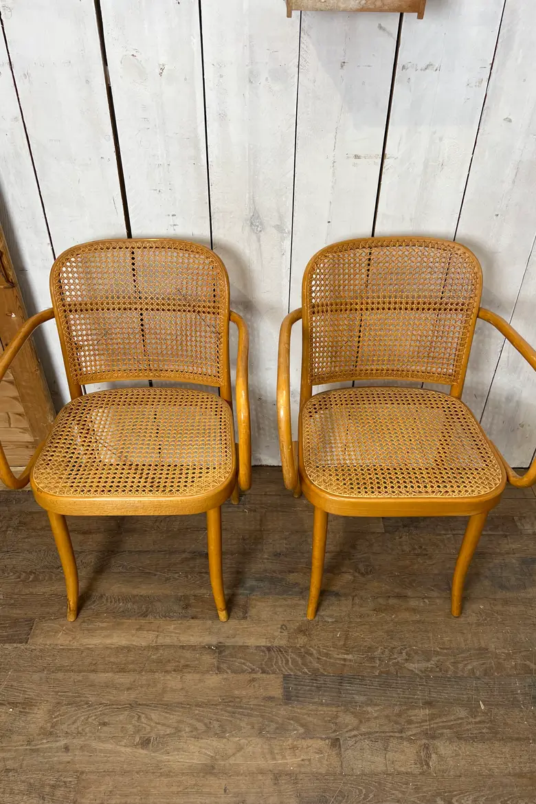 Paire de chaises de Joseph Hoffmann