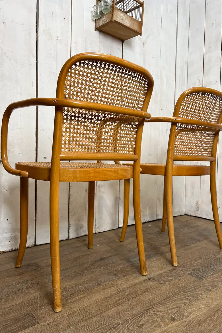 Paire de chaises de Joseph Hoffmann