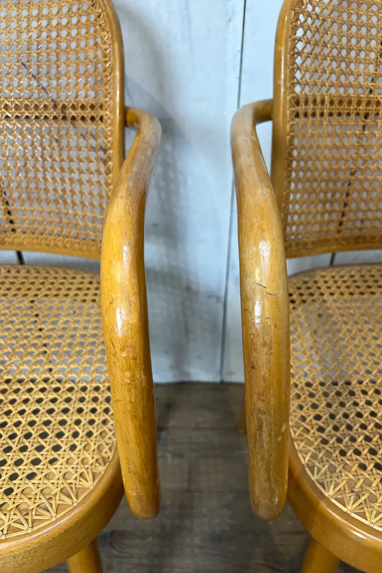Paire de chaises de Joseph Hoffmann