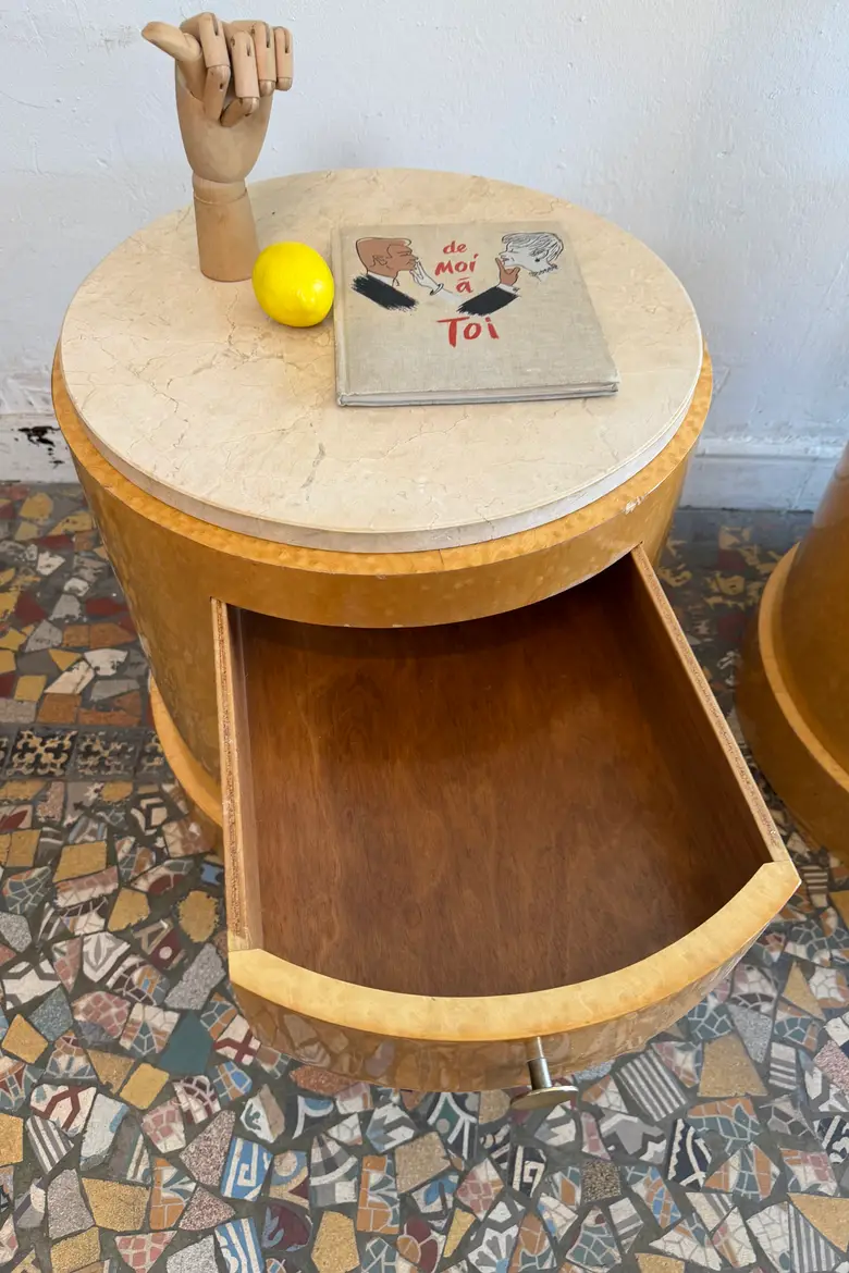 Paire de chevets Art déco