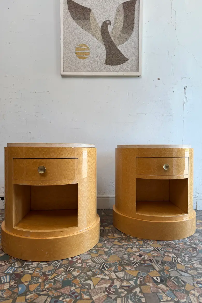 Paire de chevets Art déco