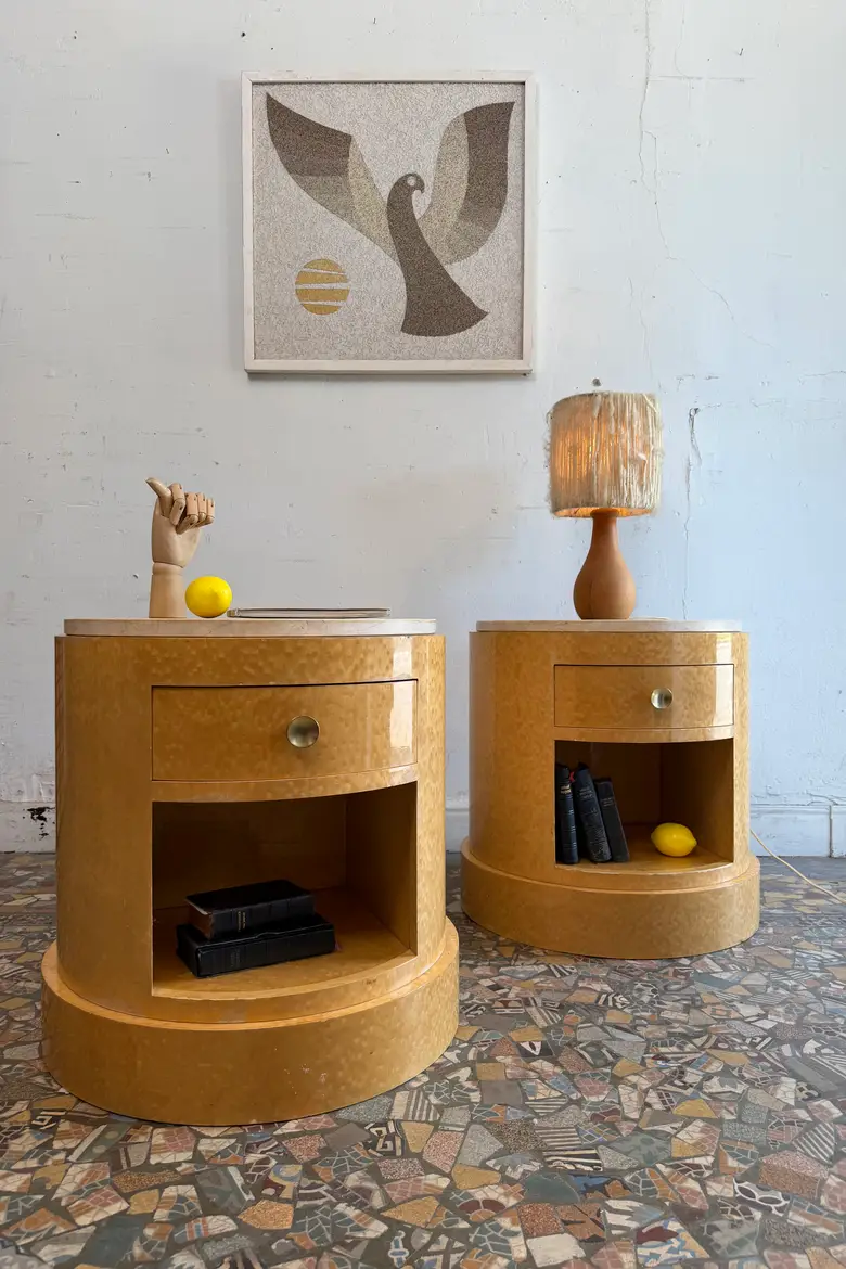 Paire de chevets Art déco