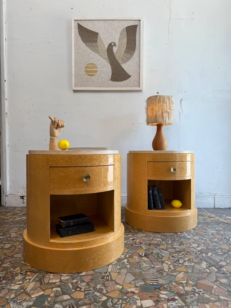 Paire de chevets Art déco