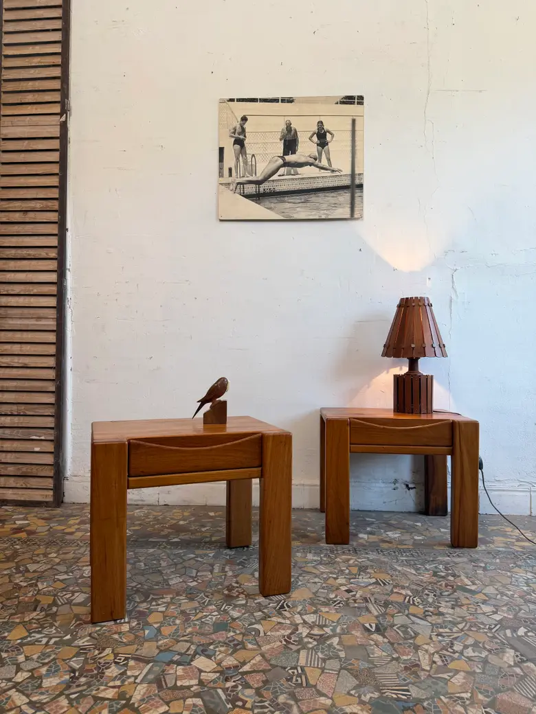 Paire de chevets Maison Regain