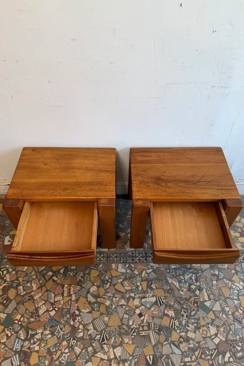 Paire de chevets Maison Regain