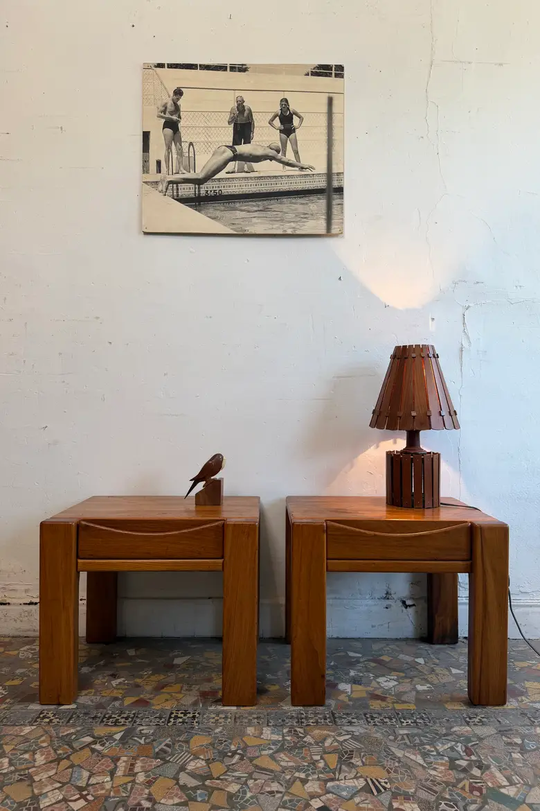 Paire de chevets Maison Regain