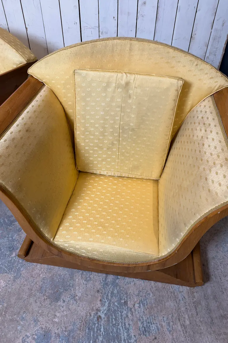 Paire de fauteuils Art Déco